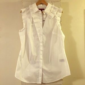 Banana Republic Sleeveless Button-down